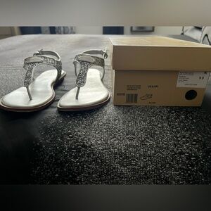 Michael Kors Silver Women's Sandals